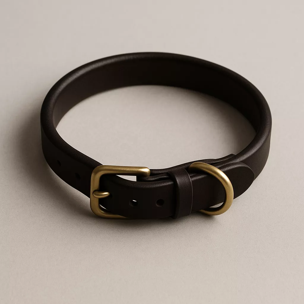 Lederhalsband
