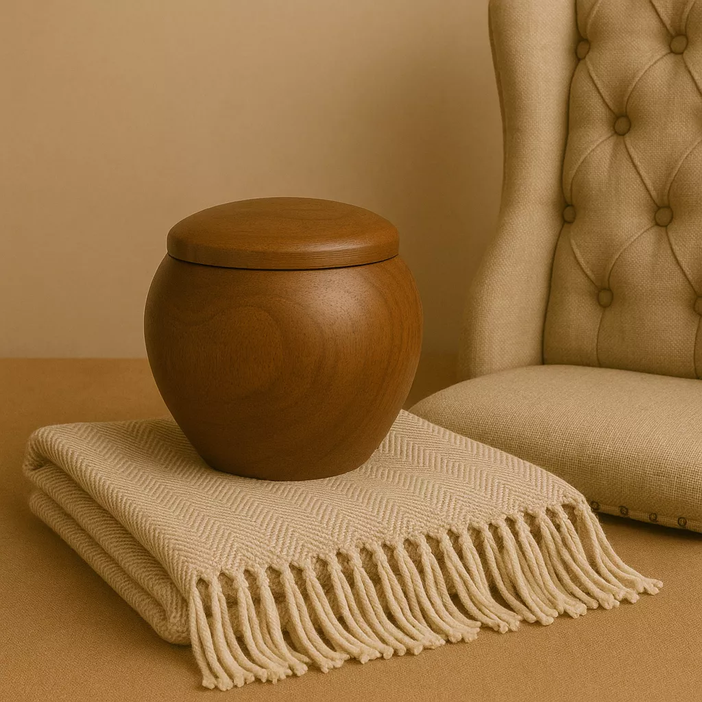 Elegante Accessoires in warmen Tönen